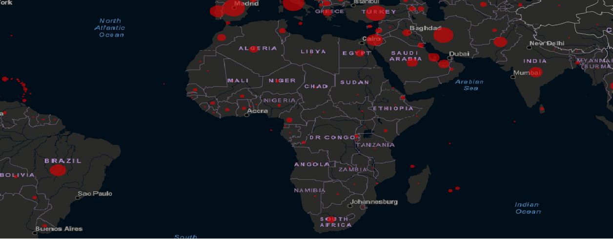 Coronavirus Cases in Africa