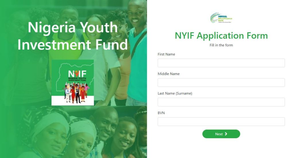 Nigeria Youth Investment Fund NYIF