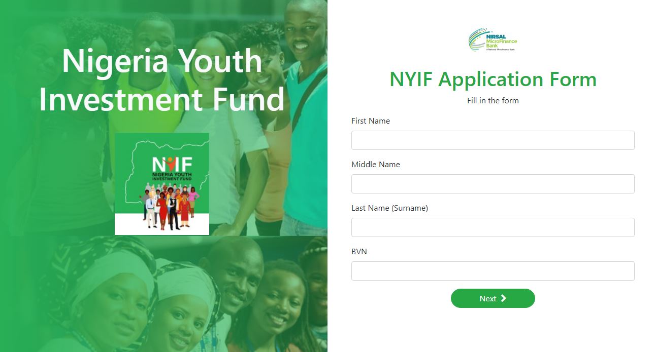 Nigeria Youth Investment Fund NYIF