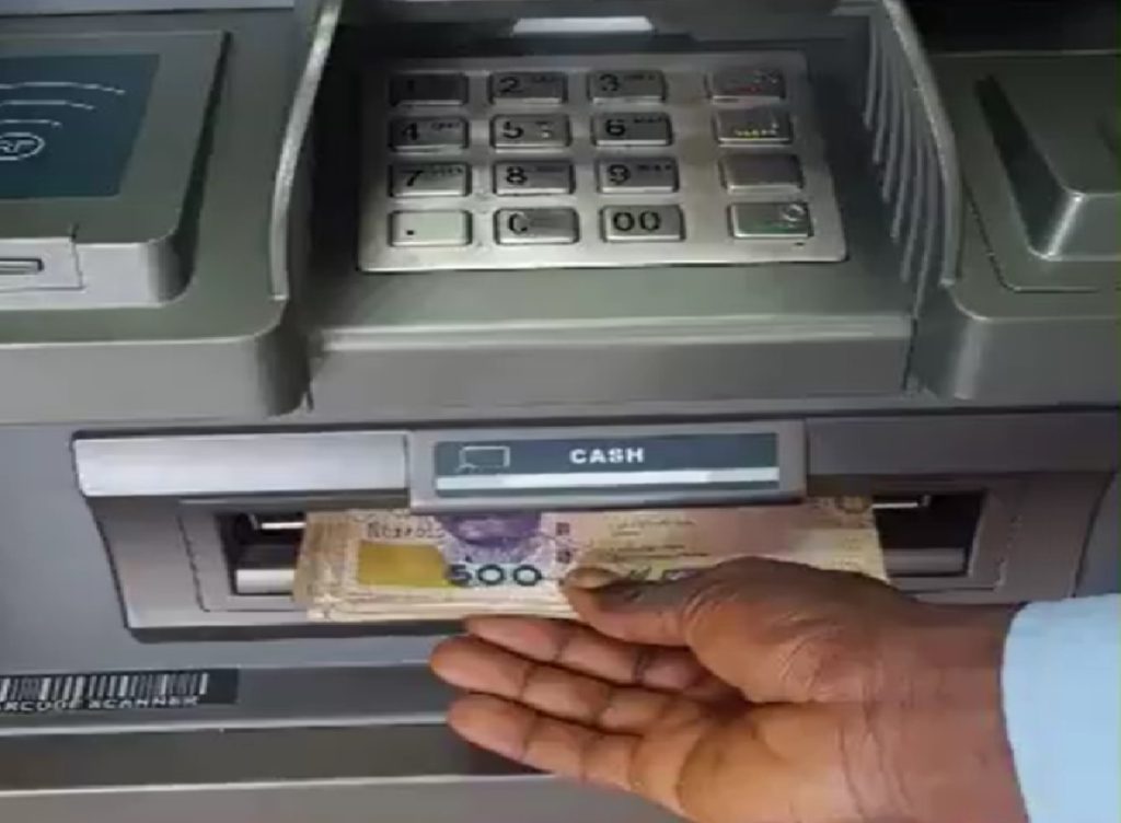 ATM fingerprint withdrawal Nigeria