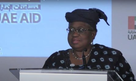 The WTO DG Ngozi Okonjo-Iweala